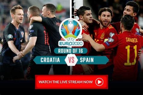 croatia vs spain live match